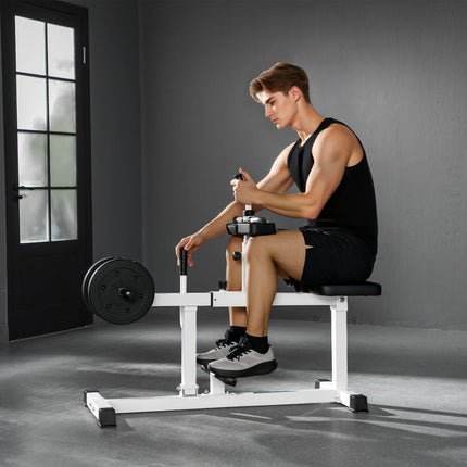 Adjustable Seated Calf Raise Exercise Strength Training Gym Equipment