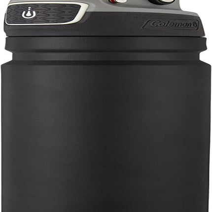 Freeflow Vacuum-Insulated Stainless Steel Water Bottle with Leak-Proof Lid, 24Oz/40Oz Bottle with Button-Operated Lid & Carry Handle, Keeps Drinks Hot or Cold for Hours