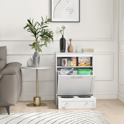 Pet Feeder Station Storage Cabinet