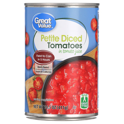 Petite Diced Tomatoes in Tomato Juice