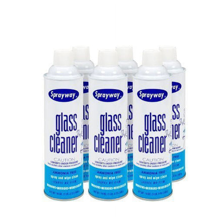 Sprayway Glass Cleaner Aerosol, 19 Oz