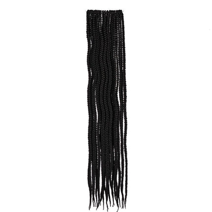 3S THREE STRAND Crochet Hair  Extensions Soft Synthetic Braiding Hair-Only Self Pickup