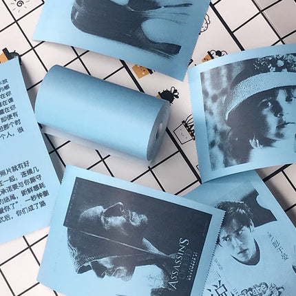 Mini Bliuetooth Wireless Thermal Printer Paper Sticker Label Printer