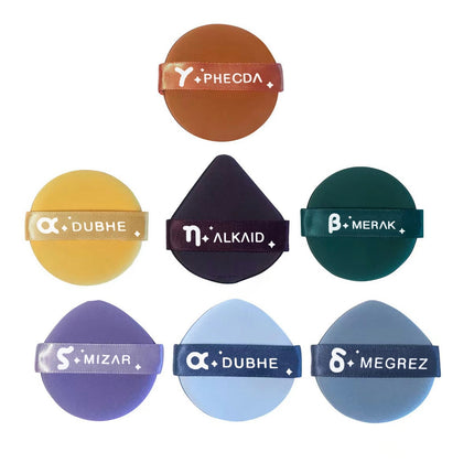 Seven - Star Makeup Puff 7 - Pack