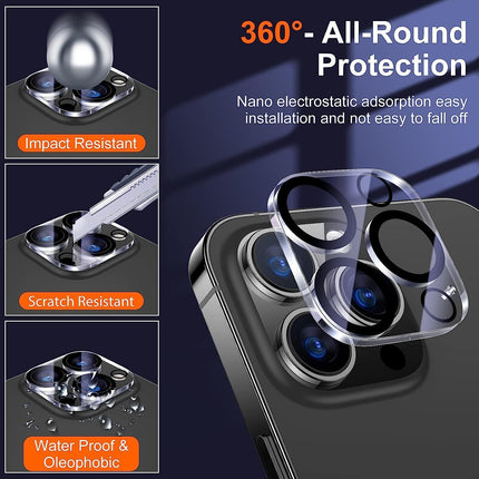 4X for Iphone 16 Pro Max 15 14 13 12 11 Tempered Glass Camera Lens Protector