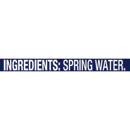 Brand 100% Natural Spring Water, 8-Ounce Mini Plastic Bottles (Pack of 48)