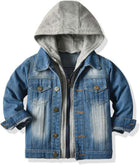 Baby Boys Girls Denim Jacket Kids Toddler Button down Jeans Jacket Top Coat Outerwear