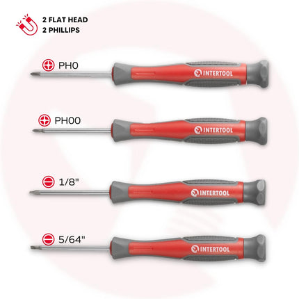 29Pcs Screwdriver Set, Magnetic Phillips and Slotted Tips, Fastening and Loosening Screws VT08-3329