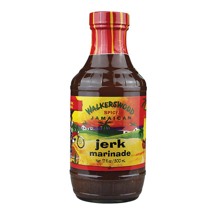 Jamaican Jerk Marinade Seasoning Sauce – Achieve the Absolute Traditional Island Flavor Taste Formulated |Perfect on Marinating Meat, Chicken, Fish, and Seafoods | 500ml 2 PACK