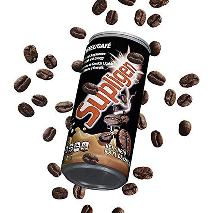 Supligen Vanilla Liquid Meal Supplement, 9.87 oz (Pack of 12) – Nutritional Shake with Protein & Vitamins – Ready-to-Drink Meal for Energy, Strength & Recovery