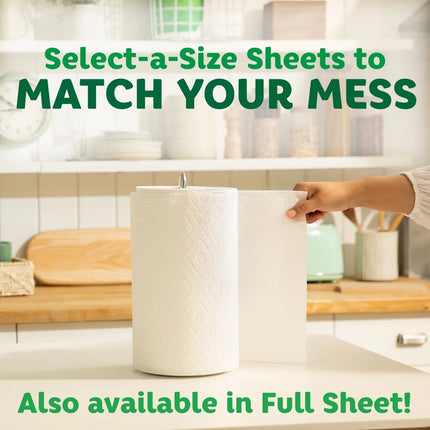 Select-A-Size Paper Towels, Mega Rolls, White, 180 Sheets per Roll, 1 Count