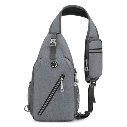 New Multifunctional Men's Shoulder Crossbody Bag Male Hard-Wearing Canvas Shoulder Messenger Bags Chest Bag