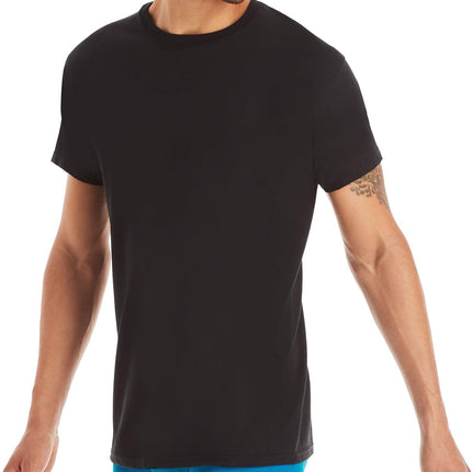 Men'S Cotton, Moisture-Wicking Crew Tee Undershirts, Multi-Packs Available