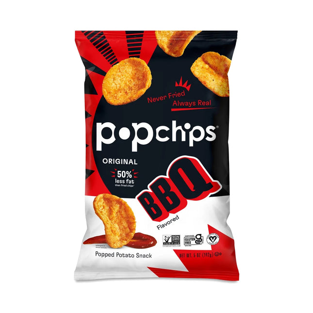 Potato Snack Chips, Barbeque, 5 Oz