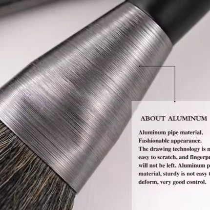 BEILI Low MOQ Ship Fast Custom High Quality Make Up Brushes Wholesale Wood Handle Premium Natural10pcs Makeup Brush