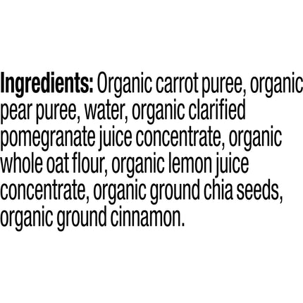 Mighty Immunity Organic Toddler Food, Carrot, Pear, Pomegranate, and Oat, 4 Oz Pouch (6 Pack)