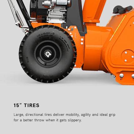 Compact 24-In Two-Stage Self-Propelled Gas Snow Blower