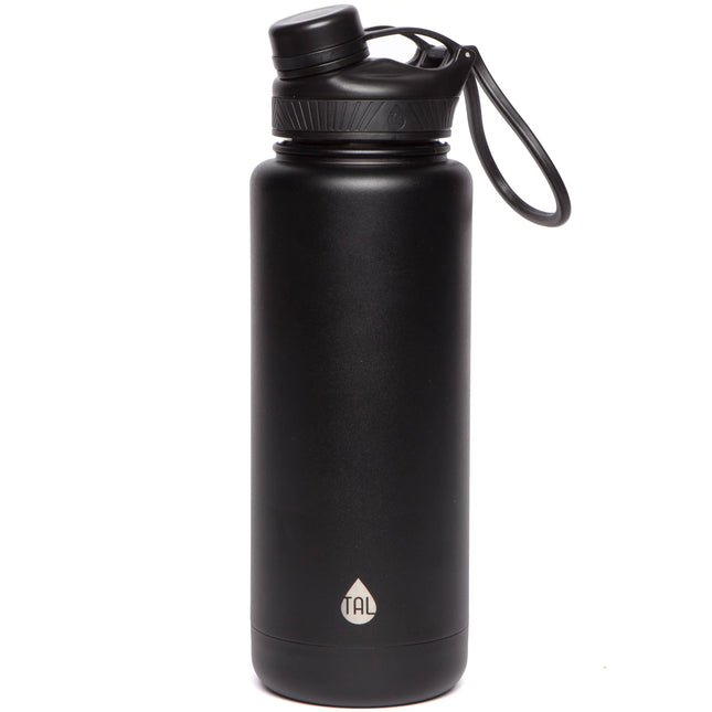 Stainless Steel Ranger Water Bottle 40Oz, Black