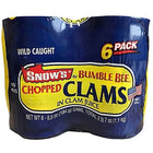 (6 Pack)  Chopped Clams in Clam Juice, 6.5 Oz