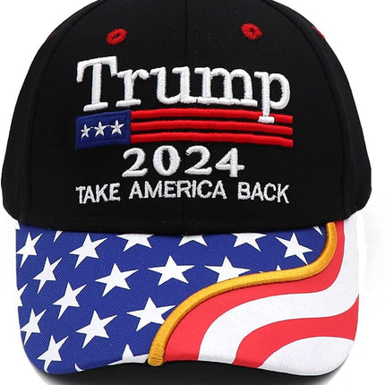 Trump Hat Trump Merchandise Donald Trump 2024 Hat Take America Back MAGA Hat USA Adjustable Baseball Cap