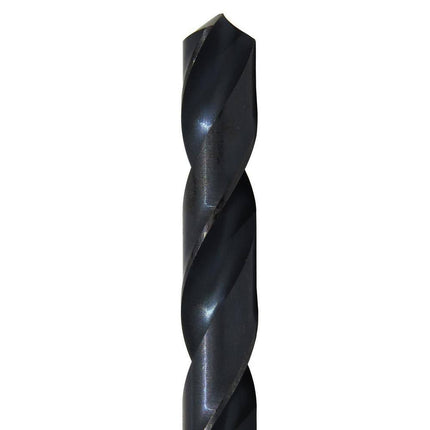 #15 High Speed Steel Black Oxide Premium General Purpose Split Point Twist Drill Bit (12-Pack)