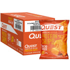 Quest Tortilla Style Protein Chips with 18G of Protein, Nacho Cheese Flavor, 1.1 Oz Bags, 8 Count