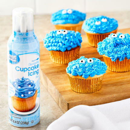 Decorating Blue Cupcake Icing, 6.4 Oz