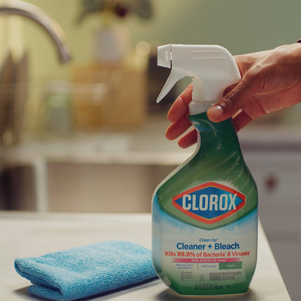 Clorox Clean-Up All Purpose Cleaner Spray with Bleach, Spray Bottle, Original, 32 oz