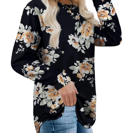 Sweatshirts for Women Crewneck Casual Long Sleeve Shirts Tunic Tops