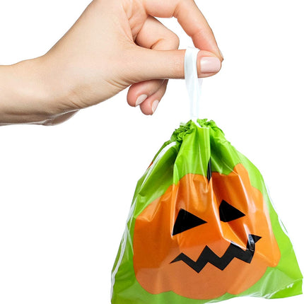 72 Pack Halloween Bags Bulk for Halloween Goodie Bags, Halloween Candy Bags, Halloween Treat Bags, Halloween Trick or Treat Bags, Halloween Party Favors Bags, Halloween Goody Bags