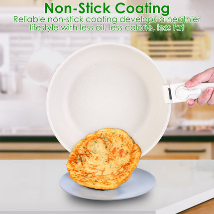 17Pcs Nonstick Cookware Set Frying Pan Sauce Pan Oven Dishwasher Safe Fedex Shipping