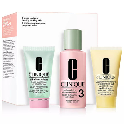 3-Pc. Skin School Supplies Cleanse & Refresh Set - Combination Oily