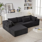 Black / Left Chaise