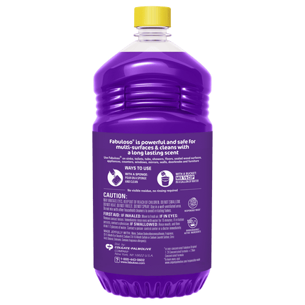 Fabuloso Multi-Purpose Cleaner & Floor Cleaner 2x Concentrated, Lavender - 56 fl oz