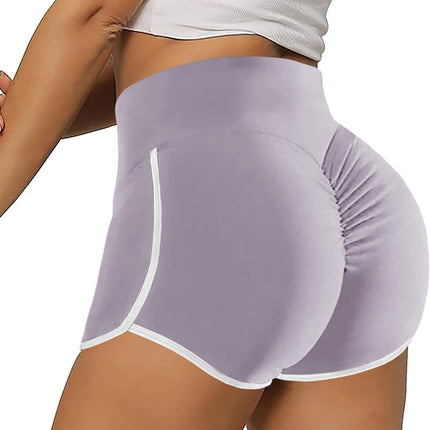 Women'S Workout Shorts Scrunch Booty Gym Yoga Pants Middle/High Waist Butt Lifting Sports Leggings