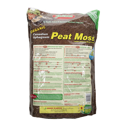 Canadian Sphagnum Peat Moss Soil Conditioner, 18 Quart Bag