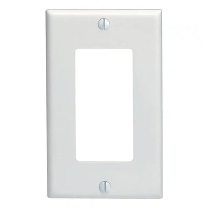 1-Gang White Decora/Rocker Plastic Standard Wall Plate (10-Pack) 80401-WMP