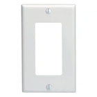 1-Gang White Decora/Rocker Plastic Standard Wall Plate (10-Pack) 80401-WMP