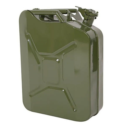 20L Portable American Fuel Oil Petrol Storage Can Army Green
