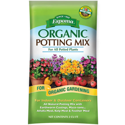 Organic Potting Soil Mix - 2 CU FT