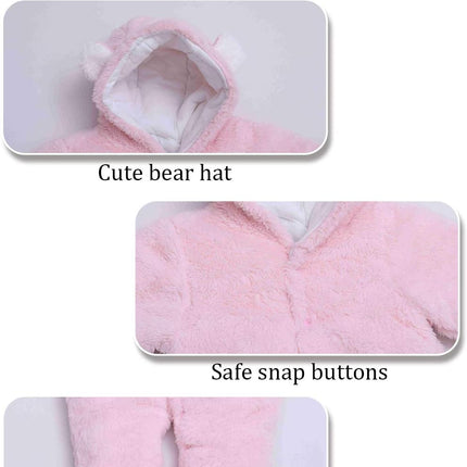 Unisex Baby Clothes Winter Coats Cute Newborn Infant Jumpsuit Snowsuit Bodysuits Registry for Baby Essentials Stuff