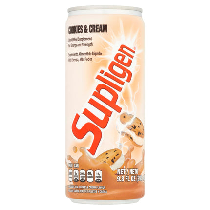 Supligen Vanilla Liquid Meal Supplement, 9.87 oz (Pack of 12) – Nutritional Shake with Protein & Vitamins – Ready-to-Drink Meal for Energy, Strength & Recovery