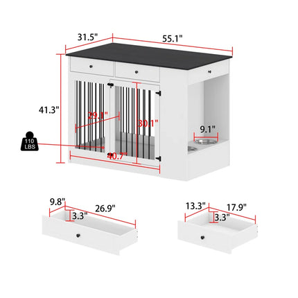 Egina Wood Furniture Style Furniture Style Crate with 1 Door