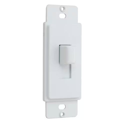 1-Gang Toggle Cover-Up Plastic Wall Plate Adapter, White (Textured/Paintable Finish)