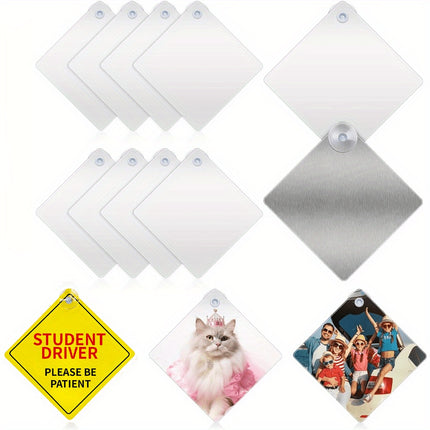 Set Of 10 Blank Signs