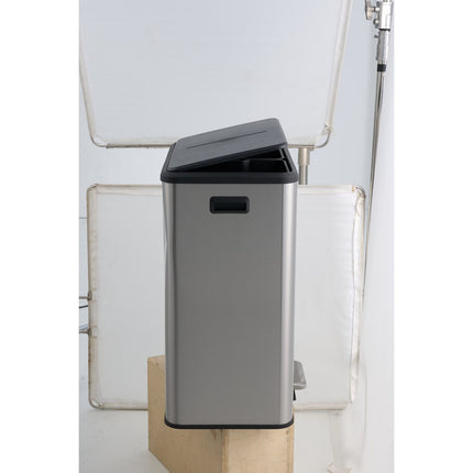 60L Stainless Steel Kitchen Trash Can, 60L