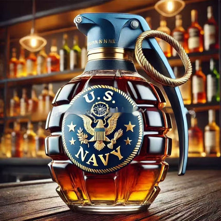 US Military Grenade Whiskey Bottle Drinking Tool