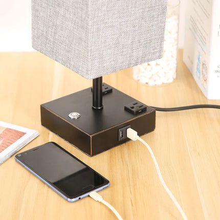 Dearld Metal USB Desk Lamp