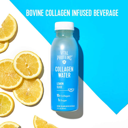 Collagen Water, Original, 10G of Collagen per Bottle, 12 Oz (Pack of 12)