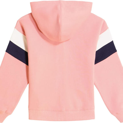 Girls' Logo Sweatshirt, Fleece Hoodie with Full-Zip Front & Pockets